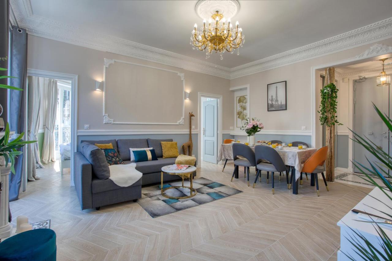 Charmant 100M2 Avec 3Ch - Romantique Centre Ville Paris Luaran gambar