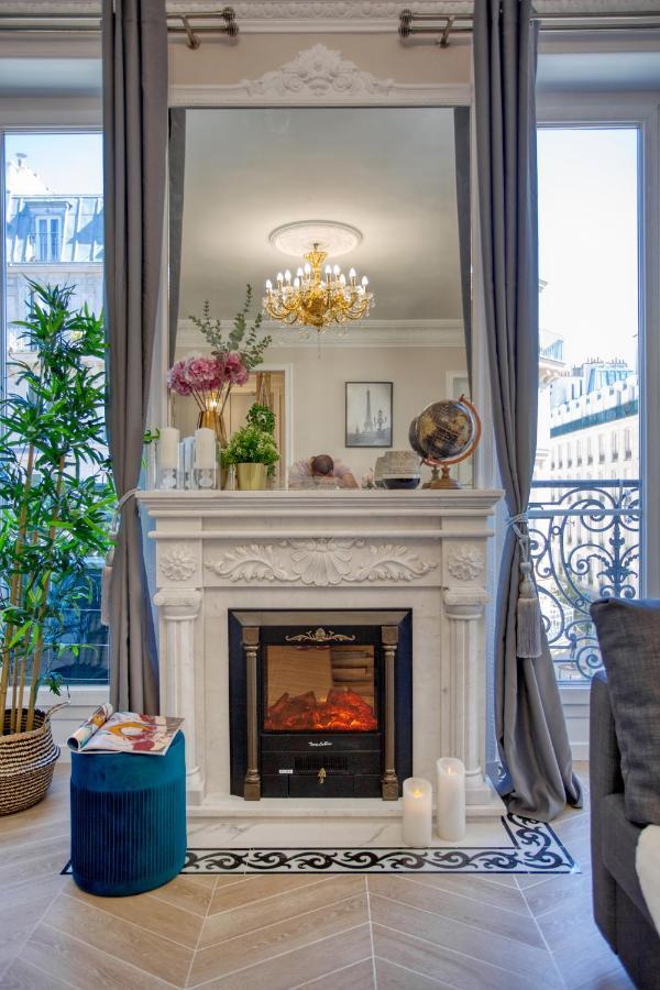 Charmant 100M2 Avec 3Ch - Romantique Centre Ville Paris Luaran gambar