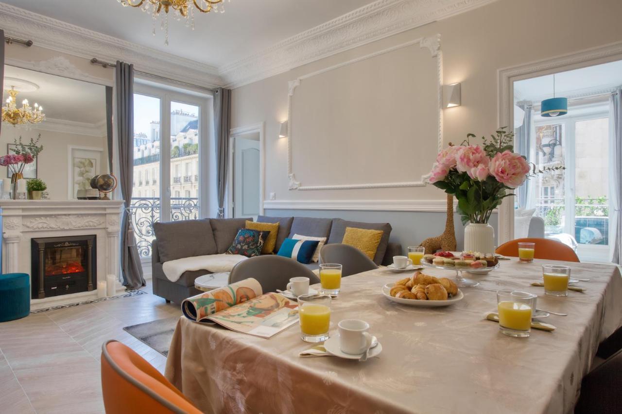 Charmant 100M2 Avec 3Ch - Romantique Centre Ville Paris Luaran gambar